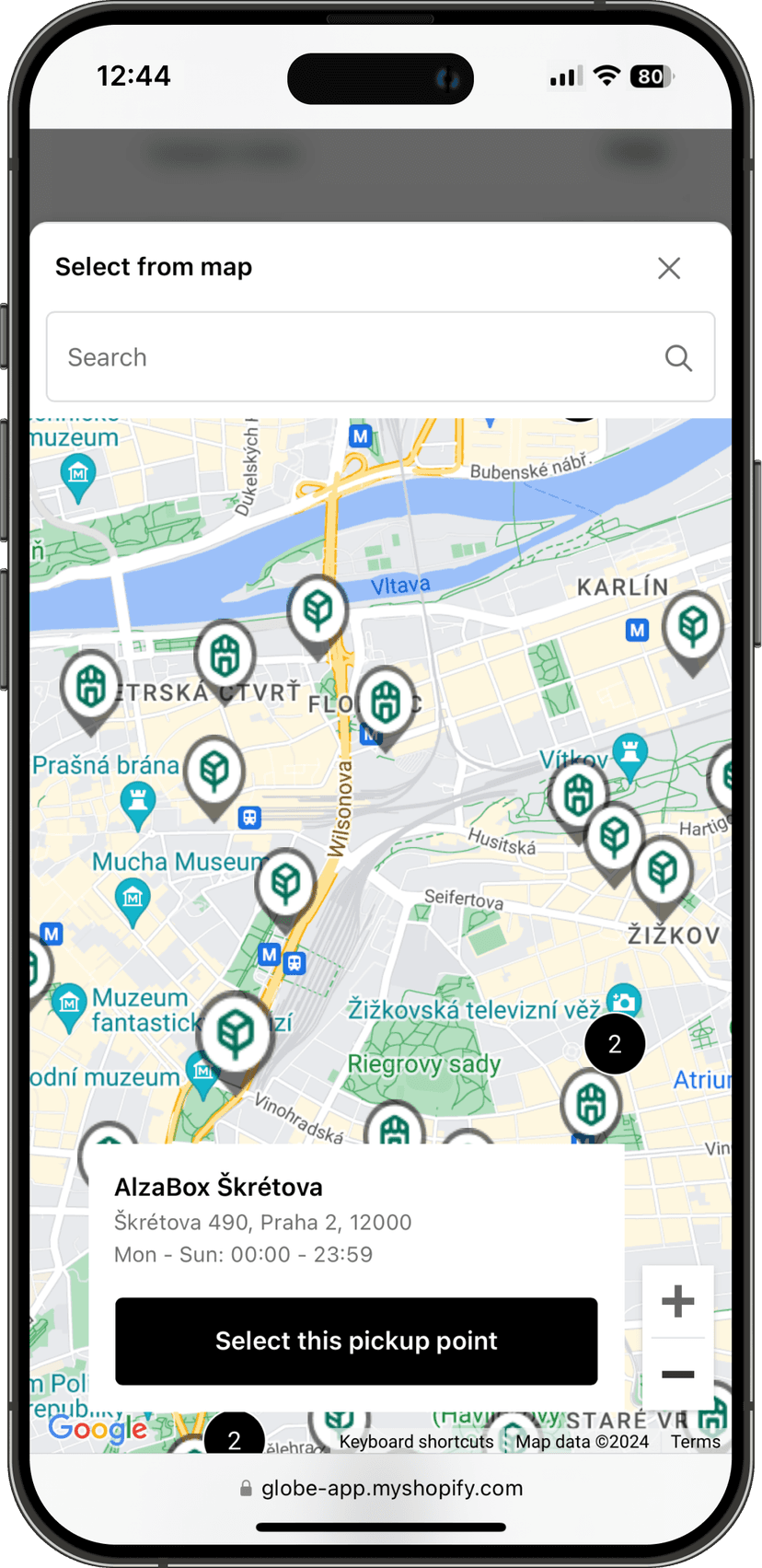 One by Allegro (WEDO) pickup points Shopify