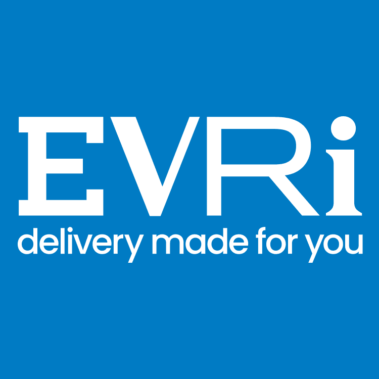 Logo dopravní společnosti Evri pro integraci Shopify