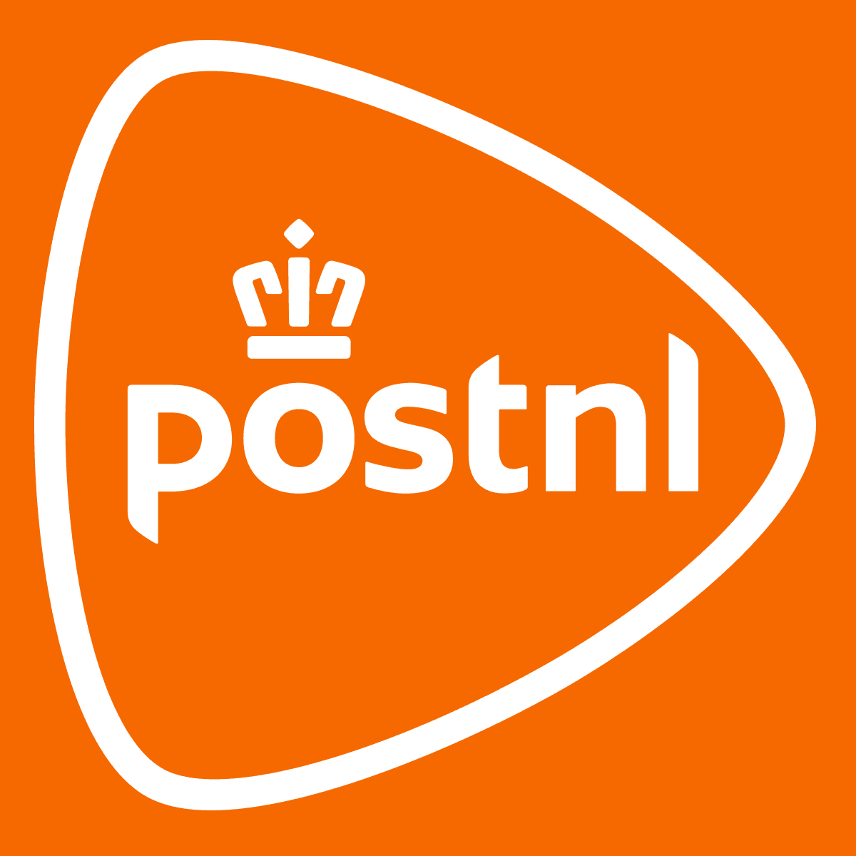 Logo przewoźnika PostNL, integracja z Shopify