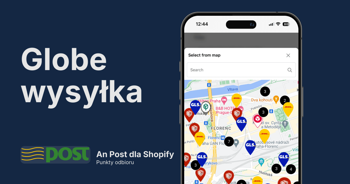 Punkty odbioru An Post w Shopify