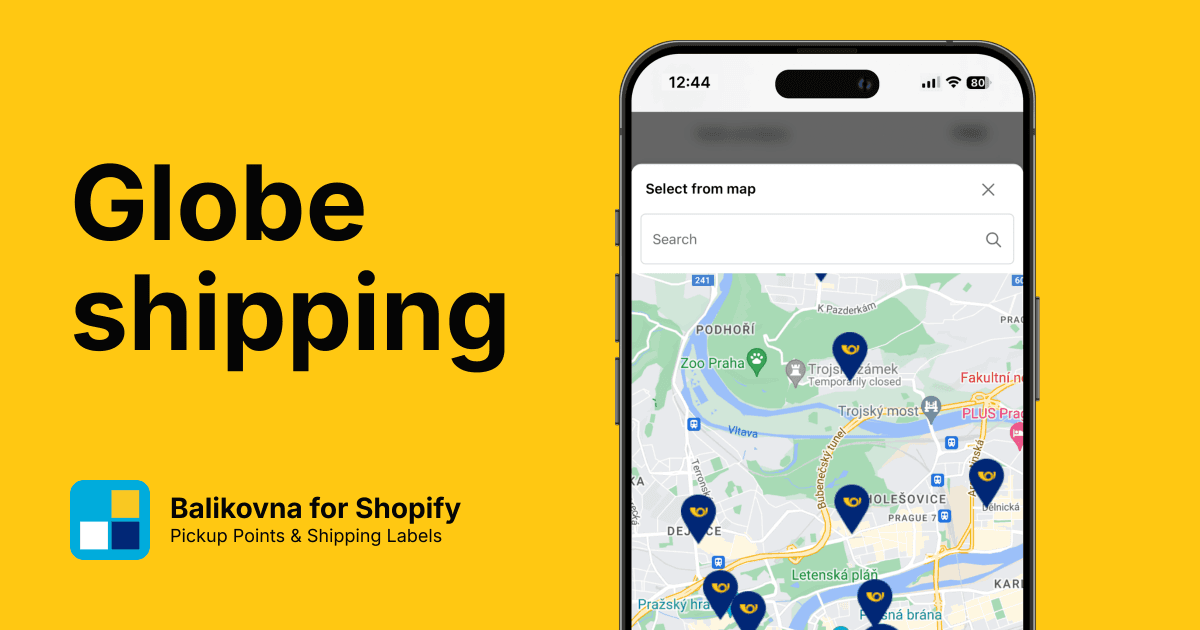 Complete Balíkovna Integration for Shopify