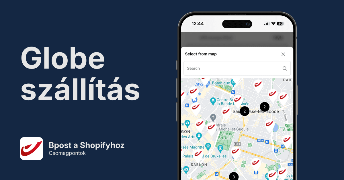 bpost Pickup Points for Shopify