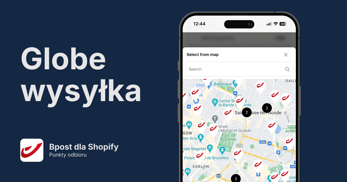 Punkty odbioru bpost w Shopify