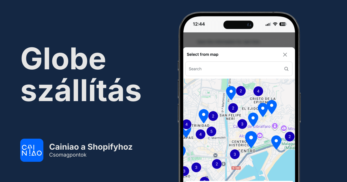 Cainiao Pickup Points for Shopify