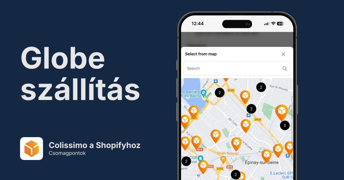 Colissimo Pickup Points for Shopify
