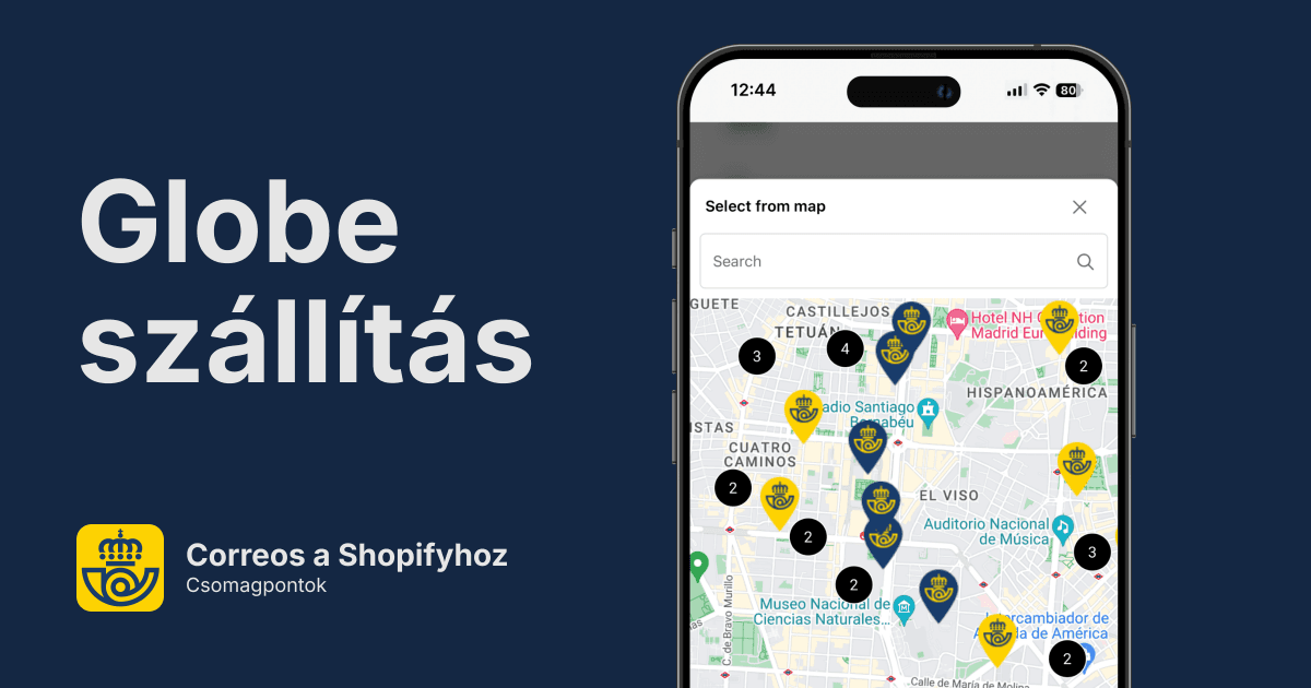 Correos Pickup Points for Shopify