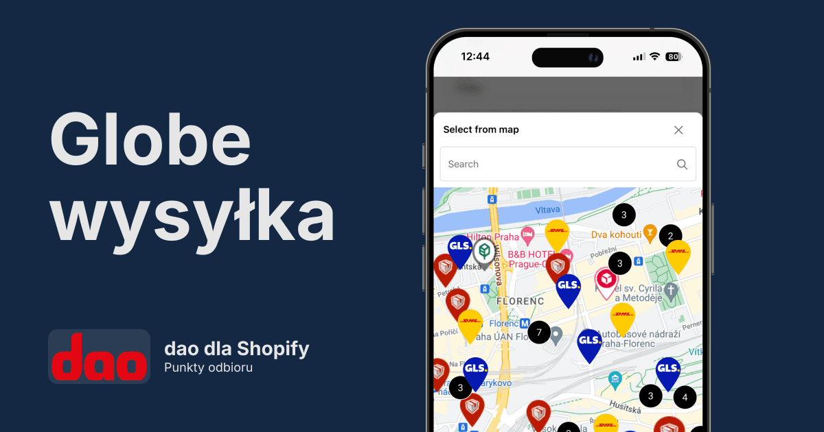 Punkty odbioru dao w Shopify