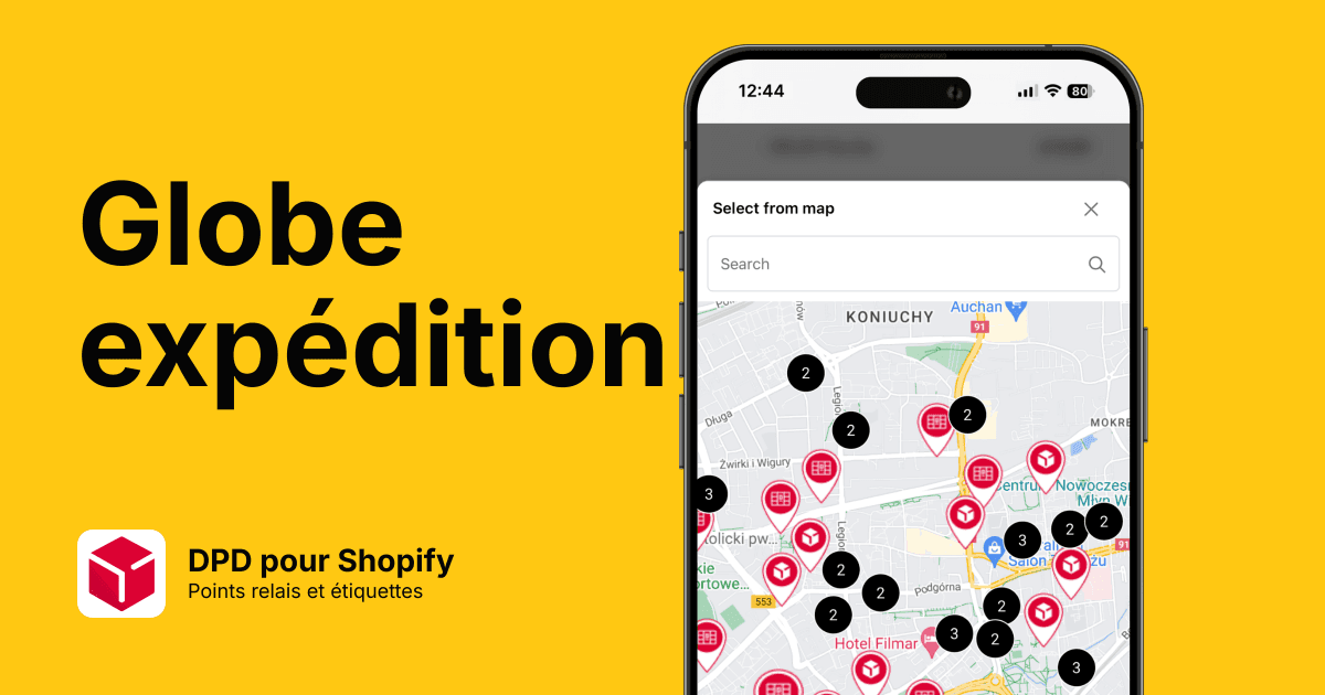 Intégration DPD complète pour Shopify