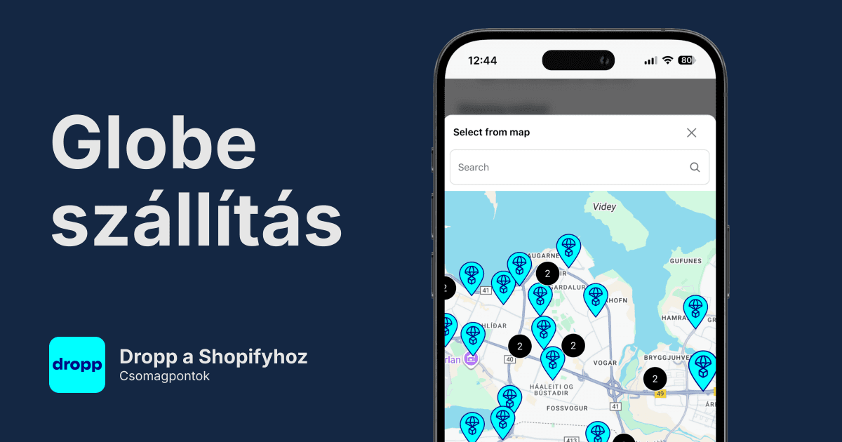 Dropp Pickup Points for Shopify