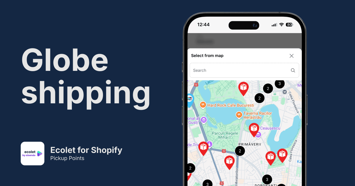 Ecolet Pickup Points for Shopify