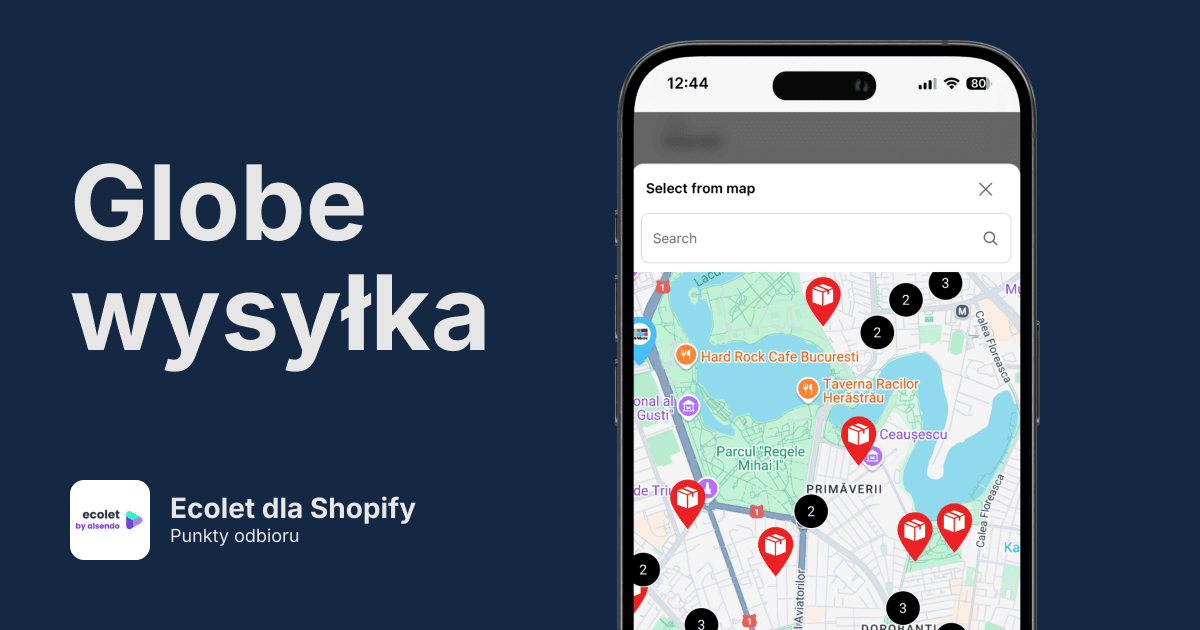 Punkty odbioru Ecolet w Shopify