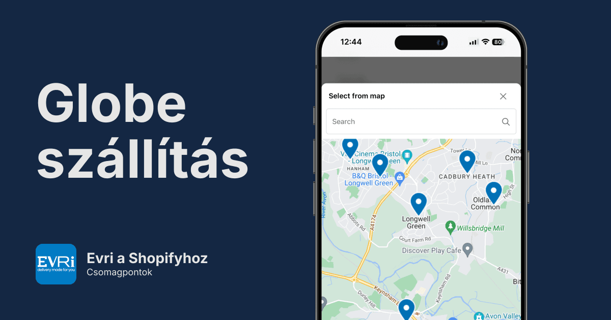 Evri Pickup Points for Shopify