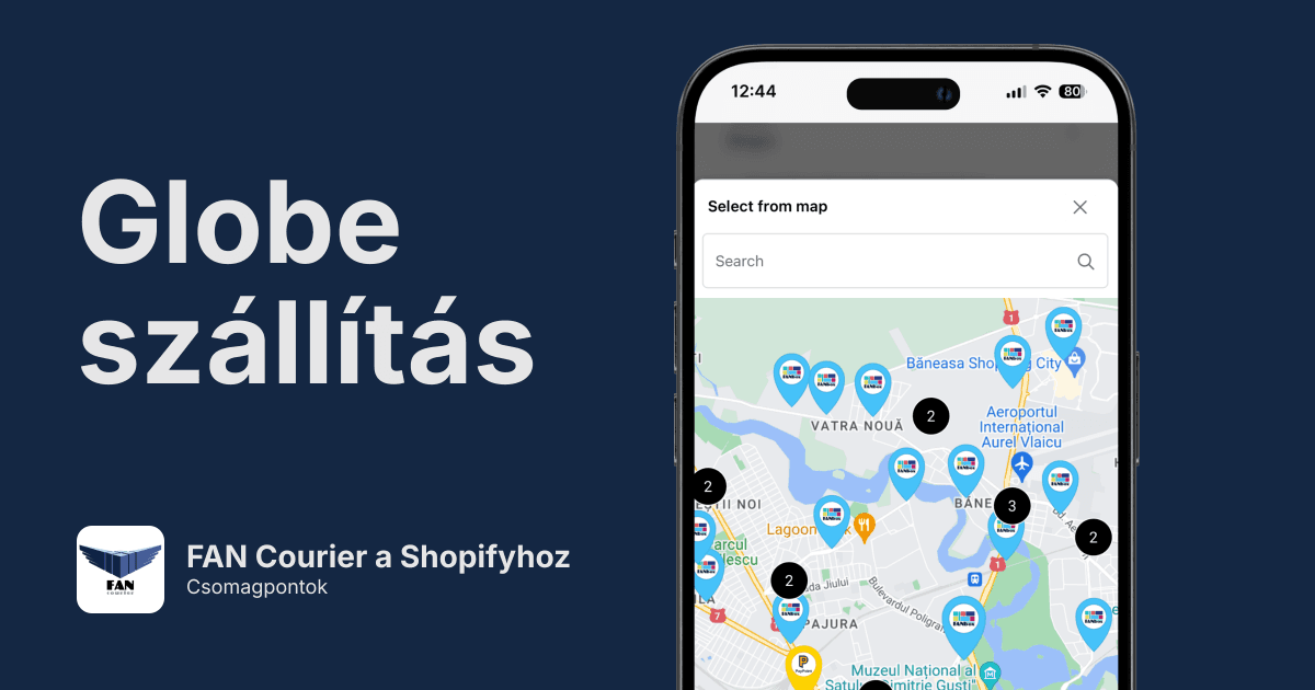 FAN Courier Pickup Points for Shopify