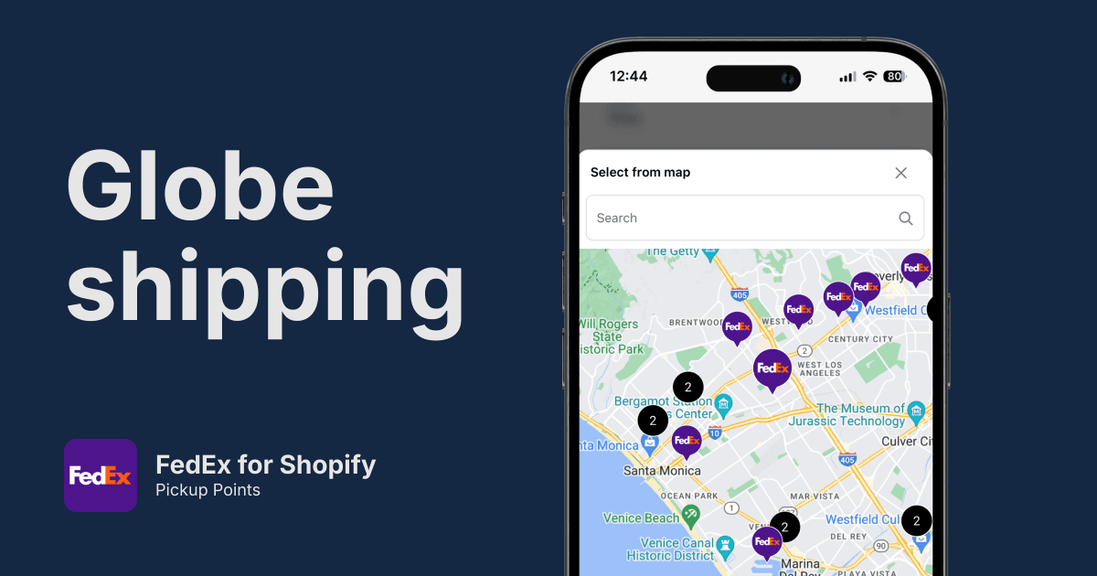 FedEx Pickup Points for Shopify