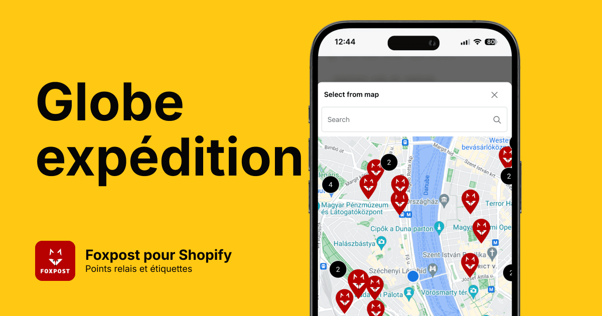 Intégration FoxPost complète pour Shopify