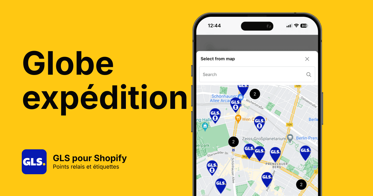 Intégration GLS complète pour Shopify