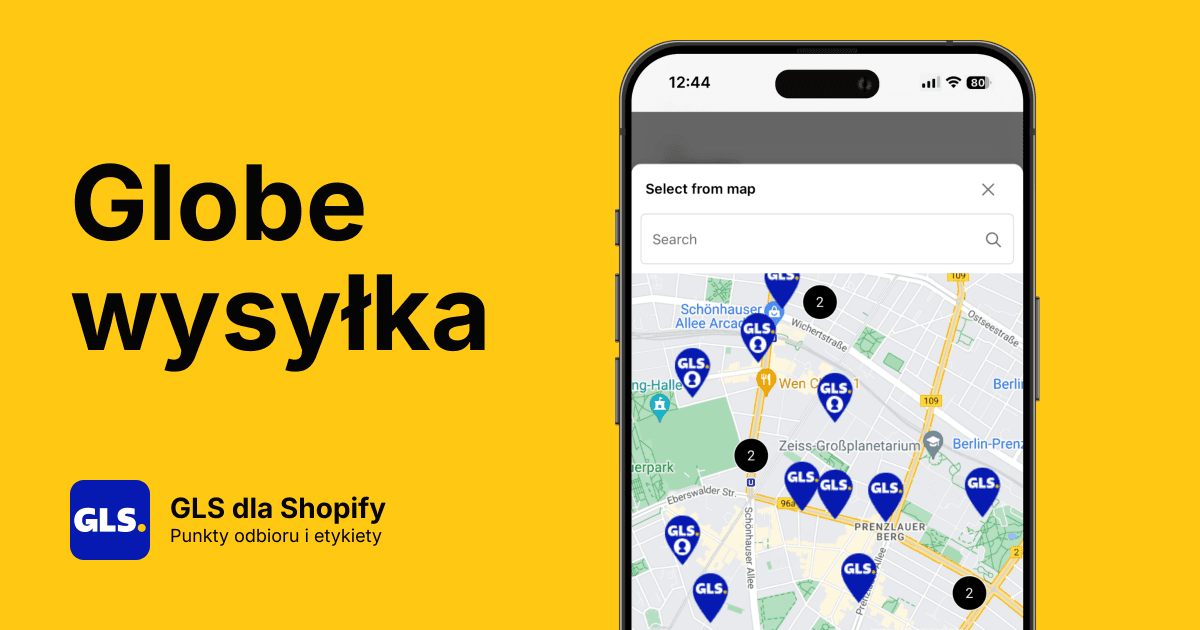 Pełna integracja GLS z Shopify