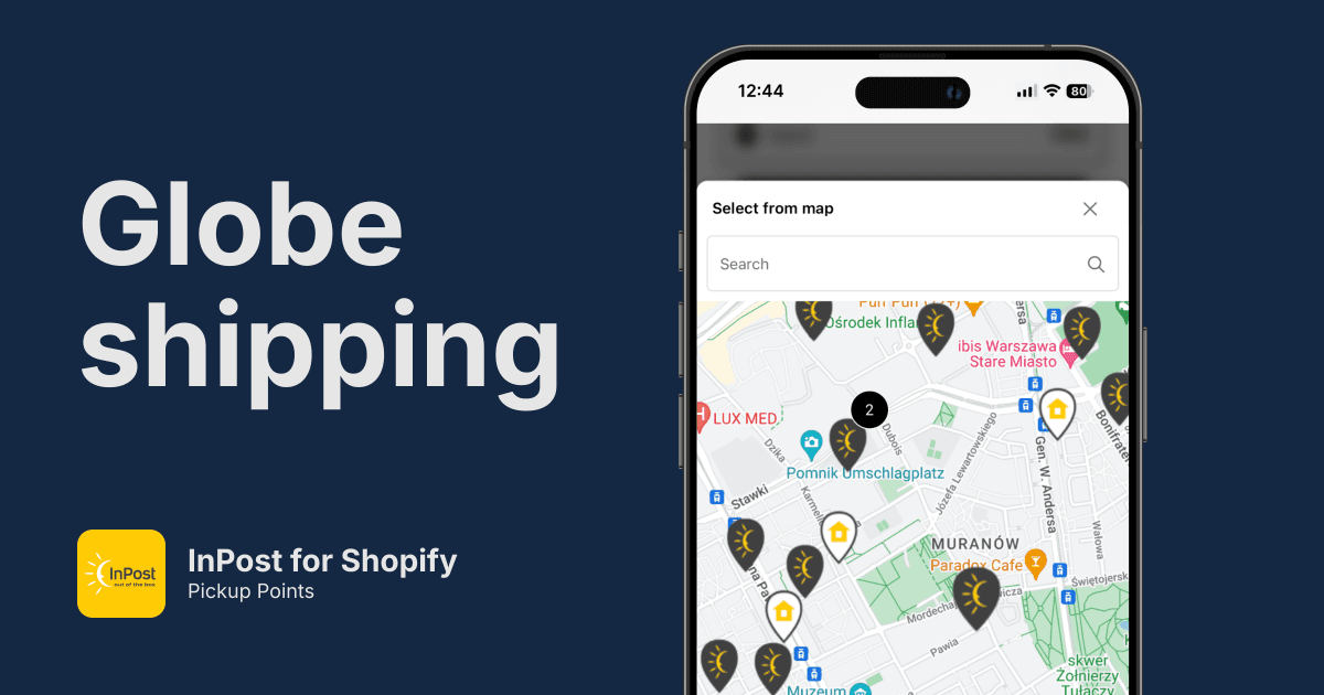 InPost Pickup Points for Shopify