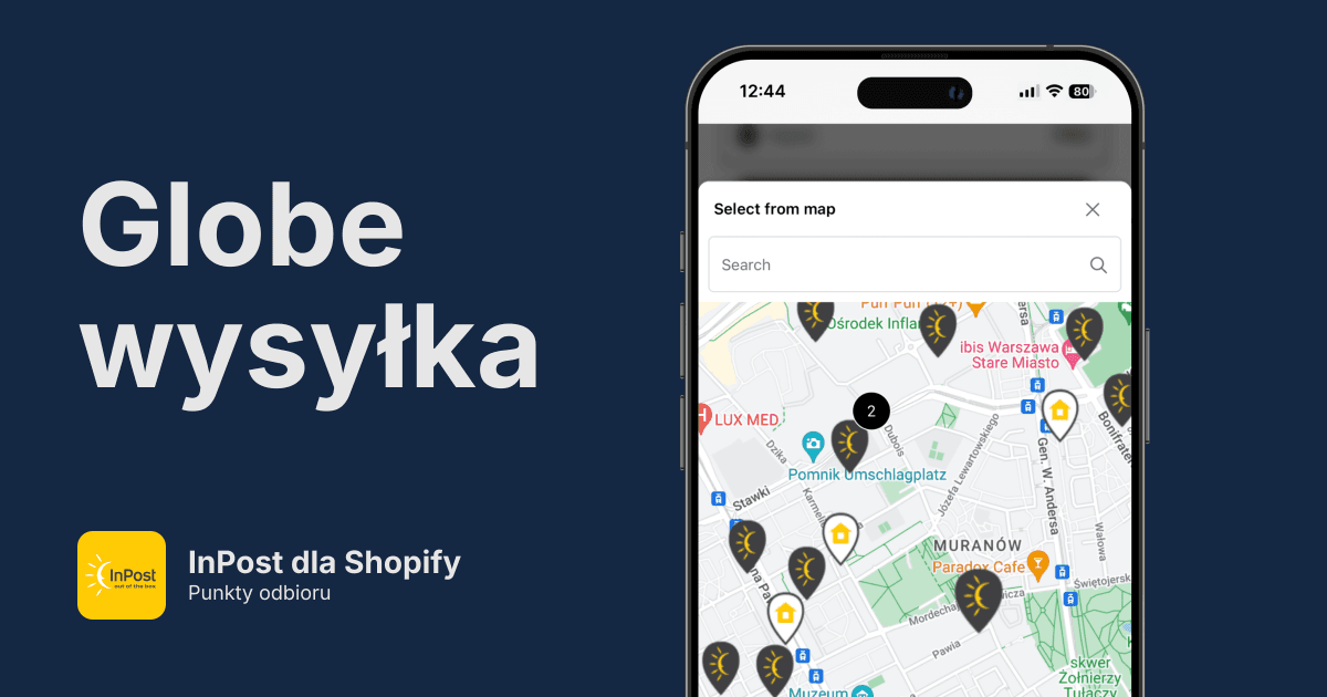 Punkty odbioru InPost w Shopify
