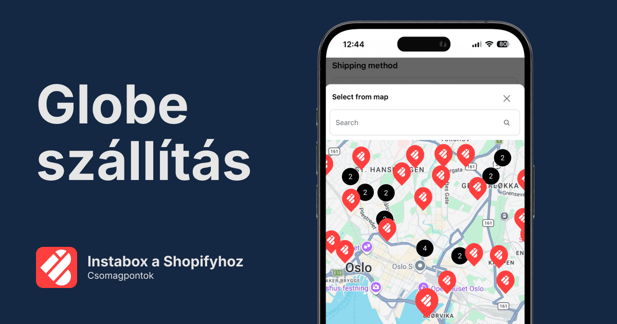 Instabox Pickup Points for Shopify