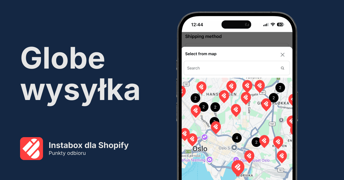 Punkty odbioru Instabox w Shopify