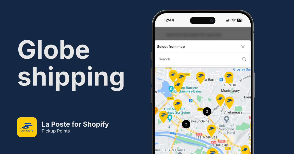 La Poste Pickup Points for Shopify