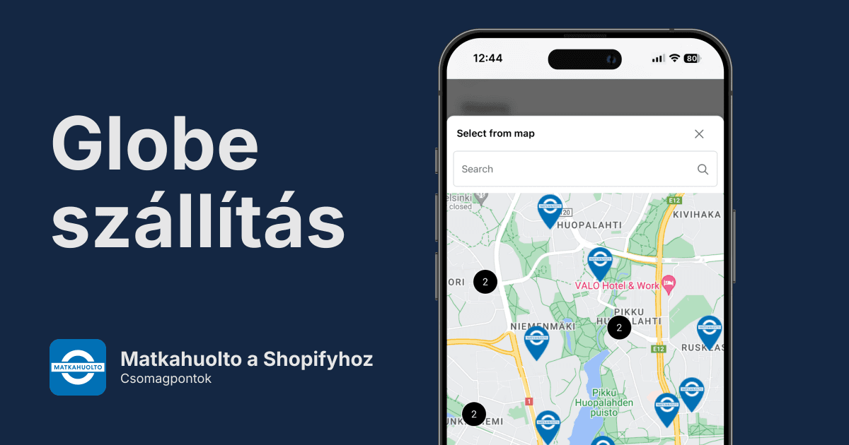 Matkahuolto Pickup Points for Shopify