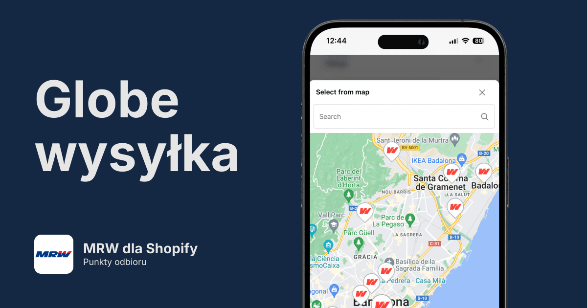 Punkty odbioru MRW w Shopify