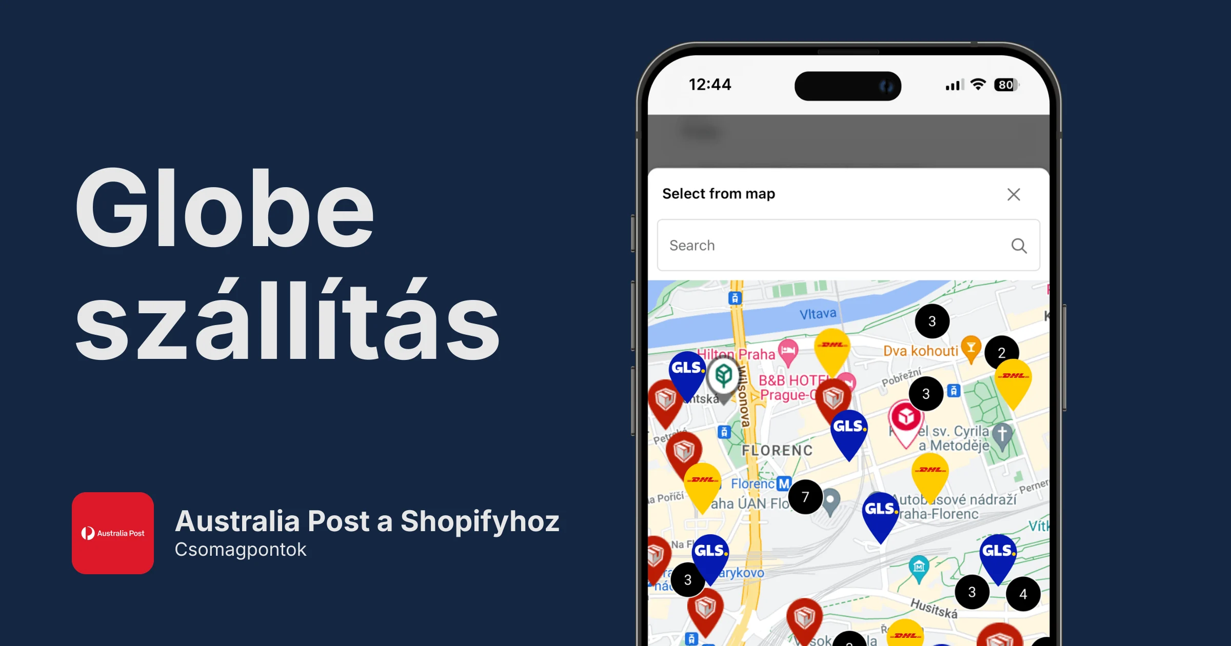 Australia Post csomagpontok a Shopifyhoz