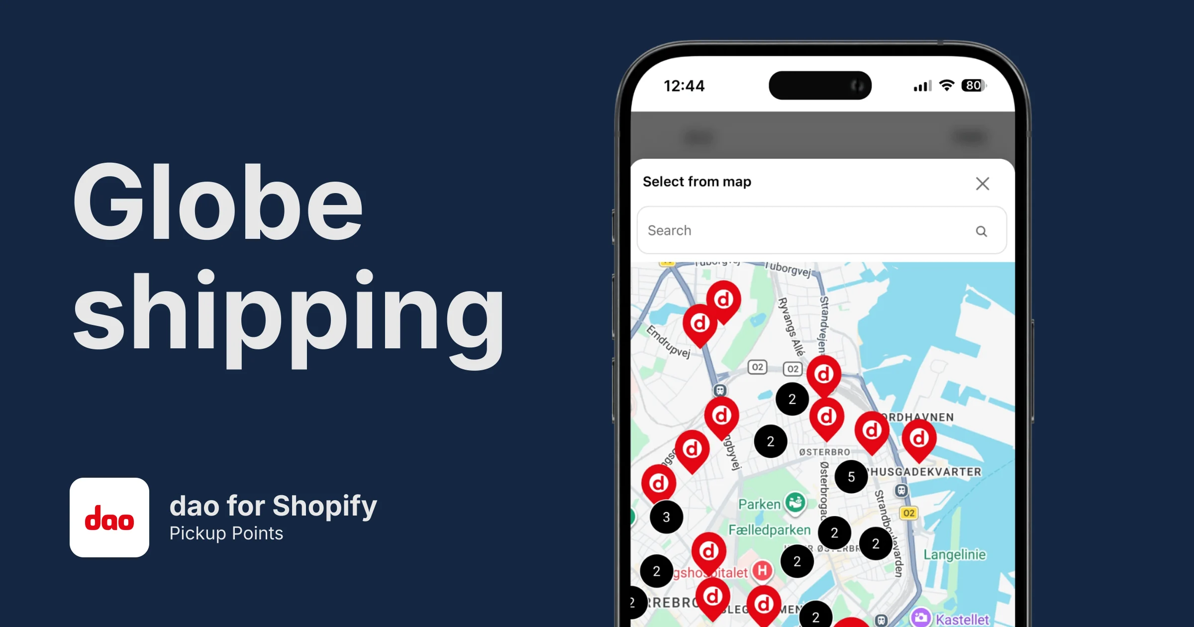 dao Pickup Points for Shopify