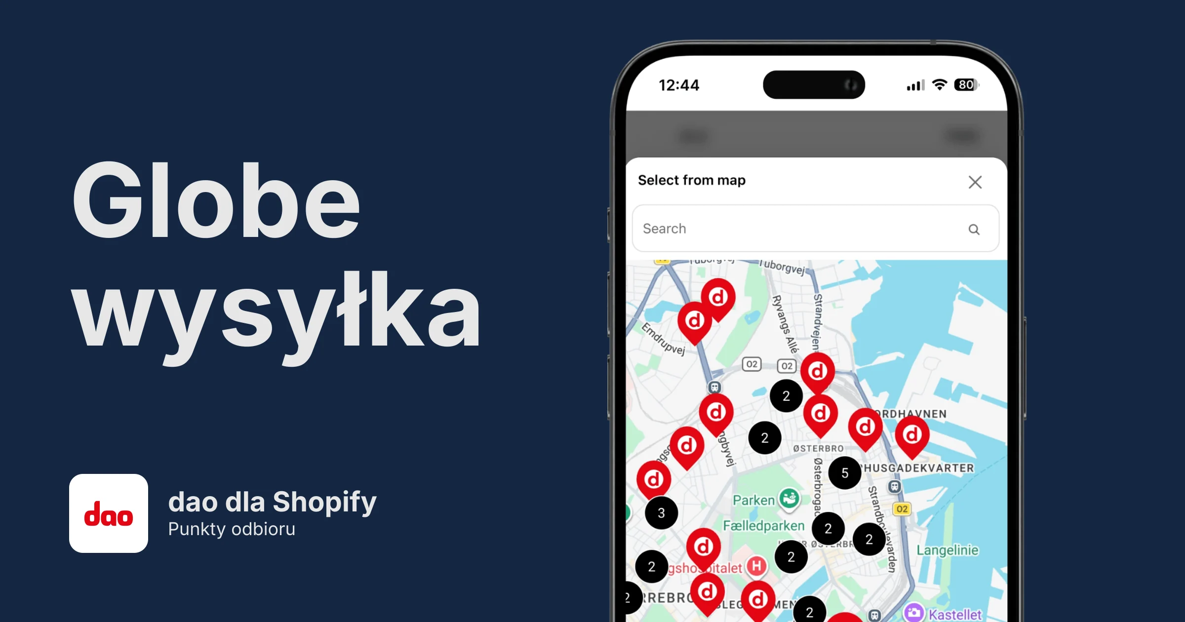 Punkty odbioru dao w Shopify