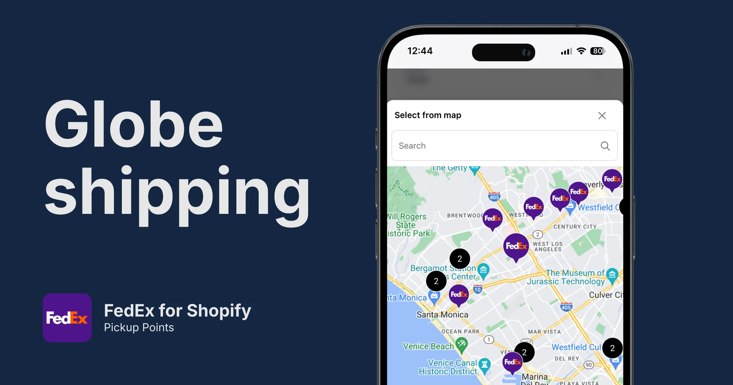 FedEx Pickup Points for Shopify