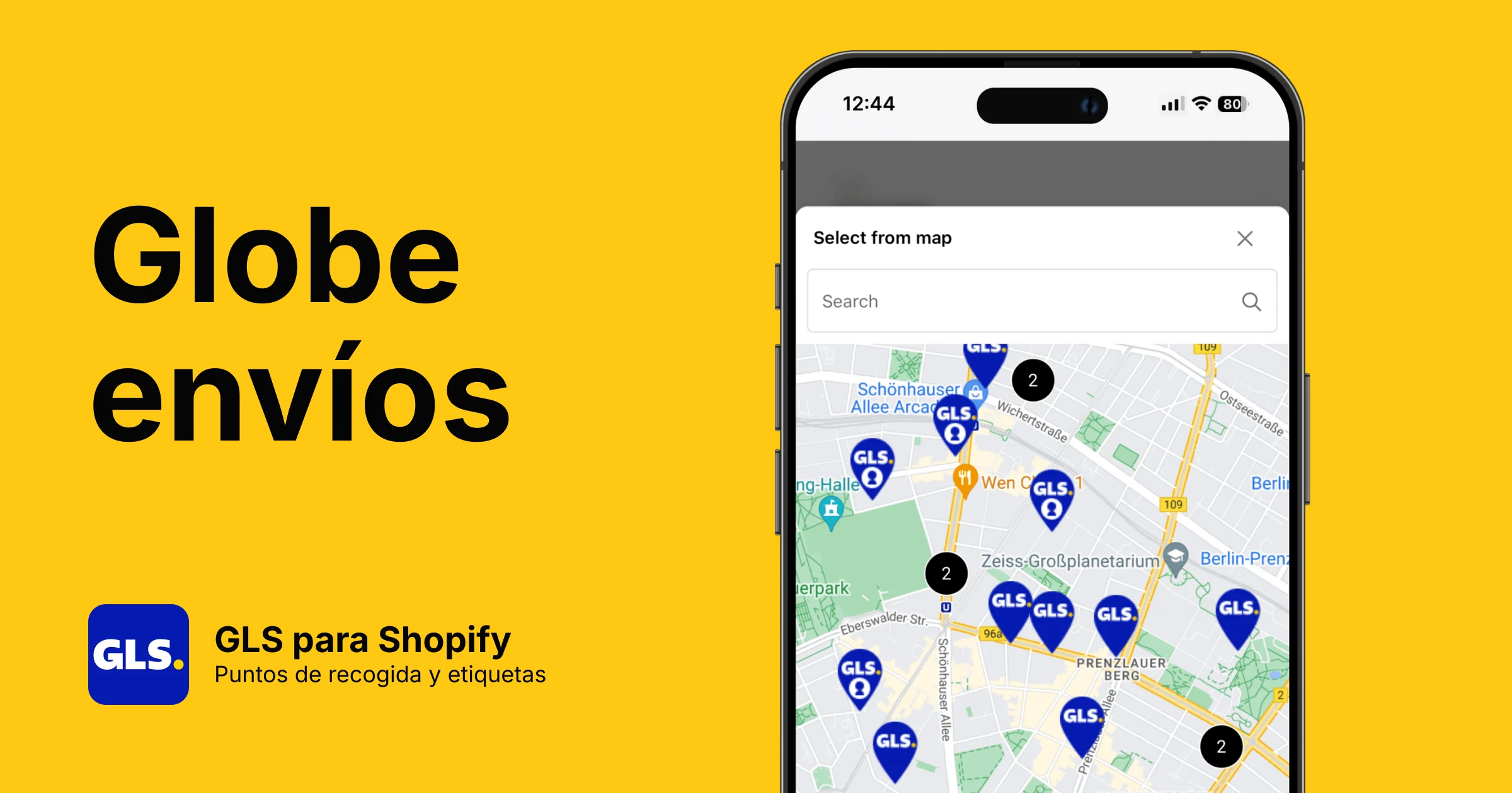 Integración completa de GLS con Shopify