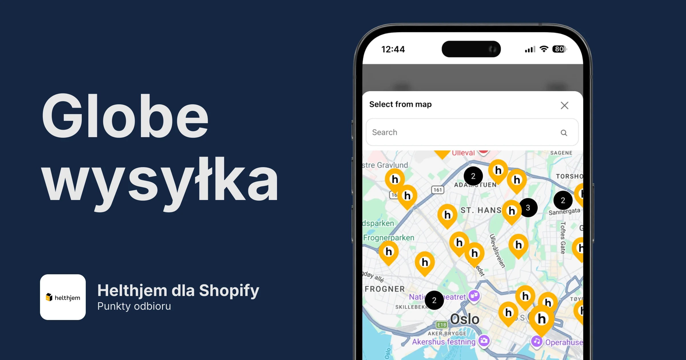 Punkty odbioru Helthjem w Shopify