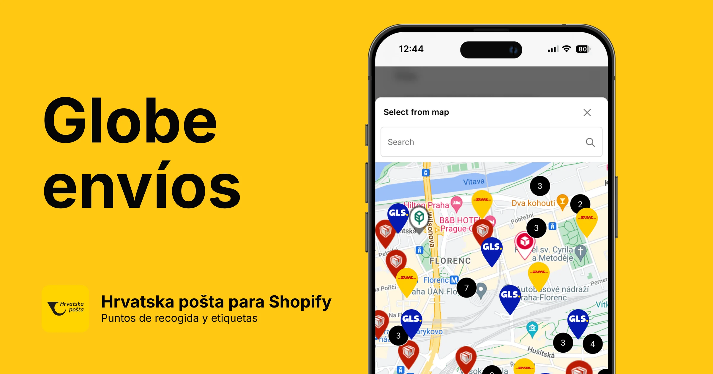 Integración completa de Hrvatska pošta con Shopify