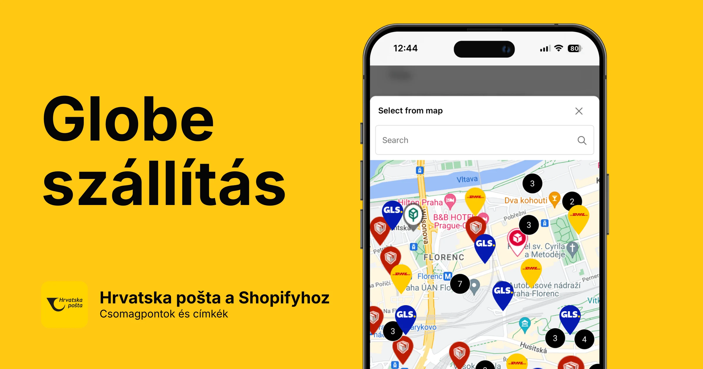 Teljes Hrvatska pošta integráció a Shopifyhoz