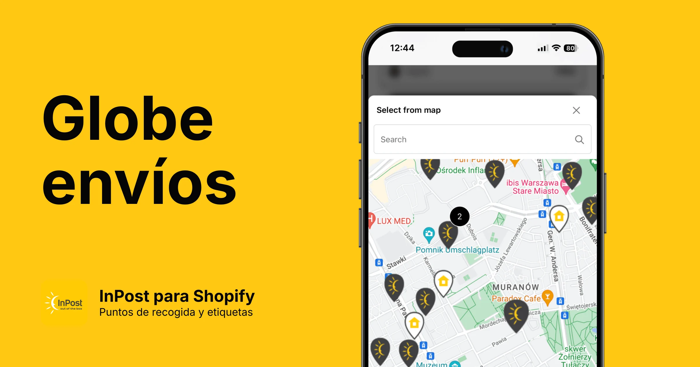 Integración completa de InPost con Shopify