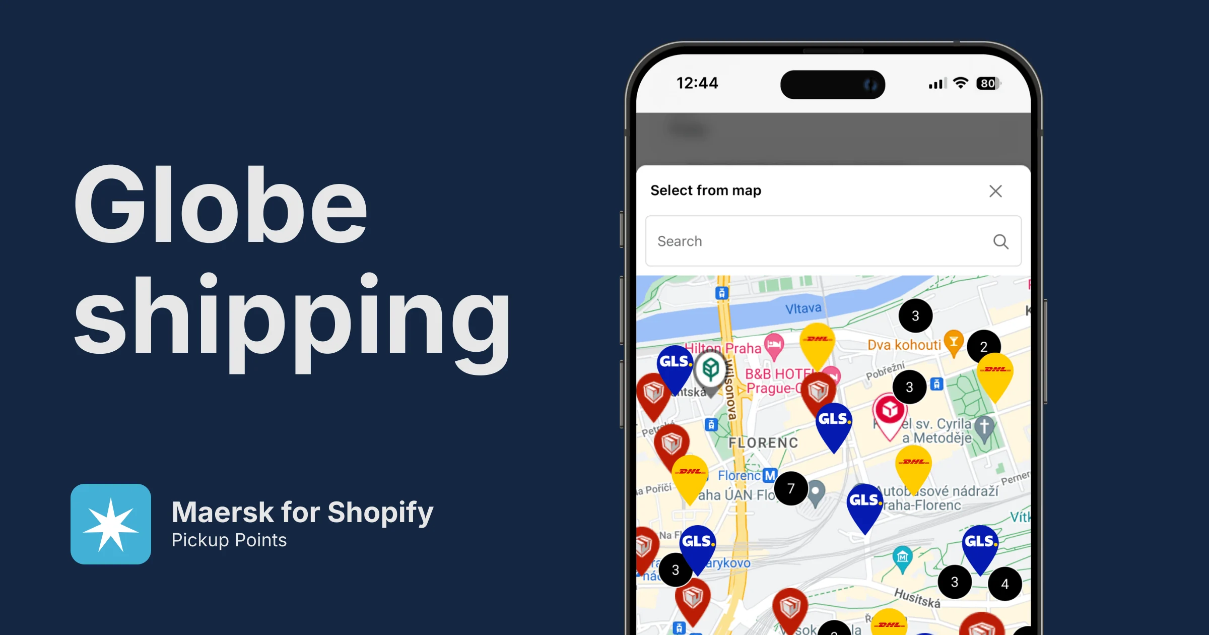 Maersk Pickup Points for Shopify