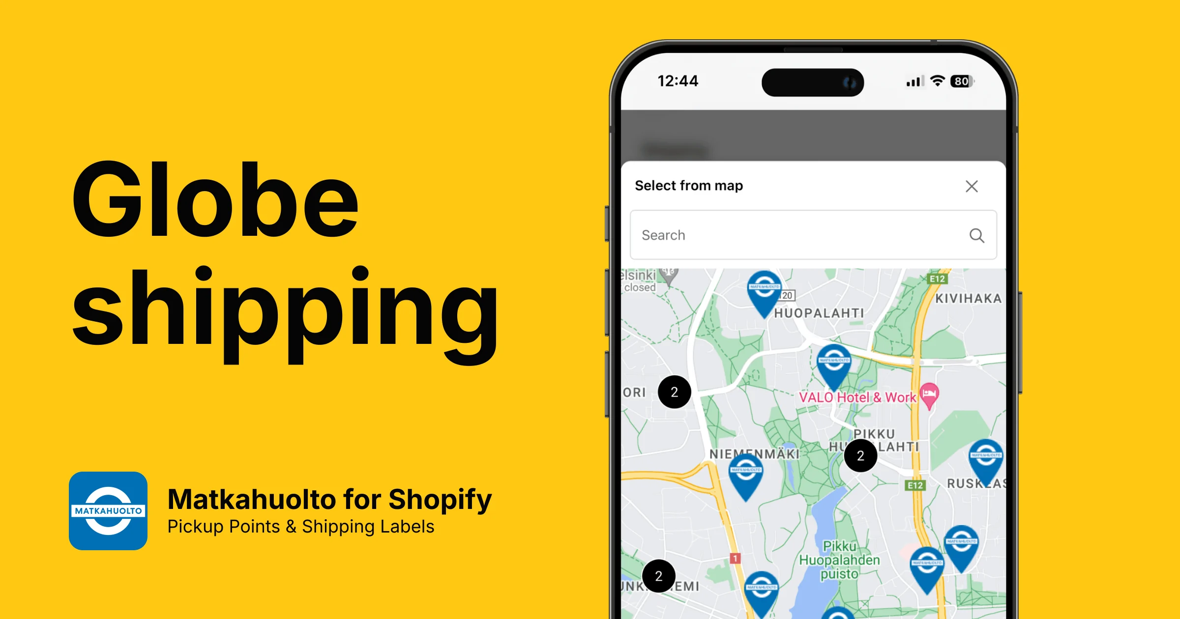 Complete Matkahuolto Integration for Shopify