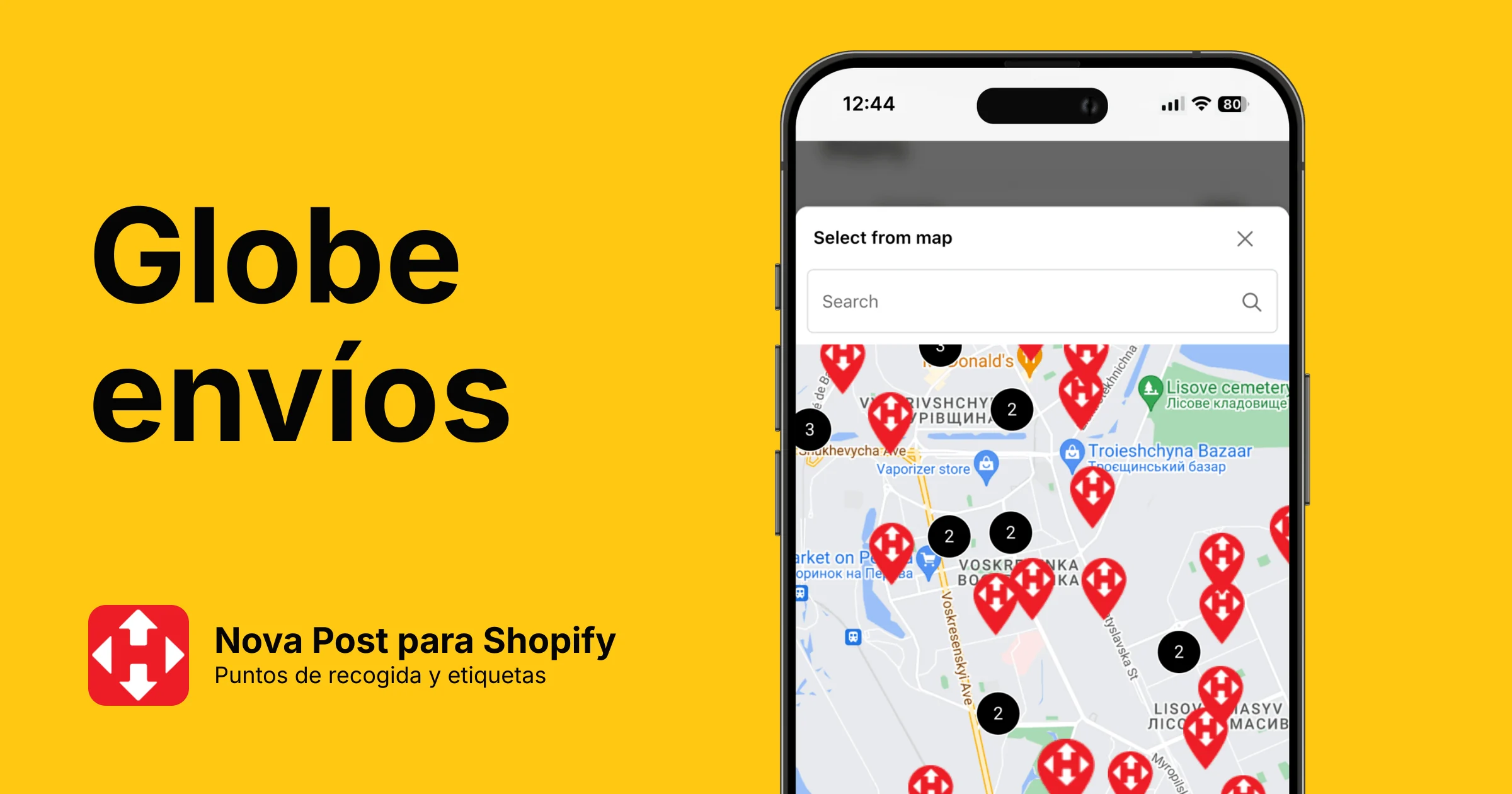 Integración completa de Nova Post con Shopify
