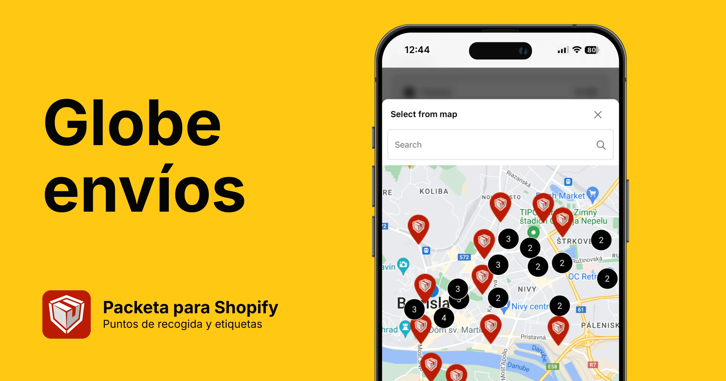 Integración completa de Packeta con Shopify