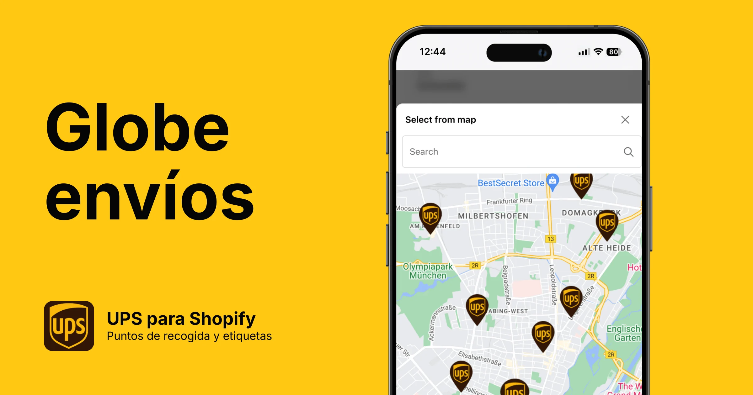 Integración completa de UPS con Shopify