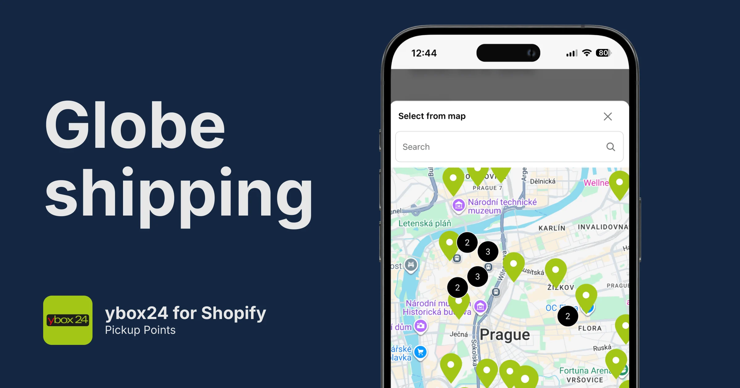 ybox24 Pickup Points for Shopify