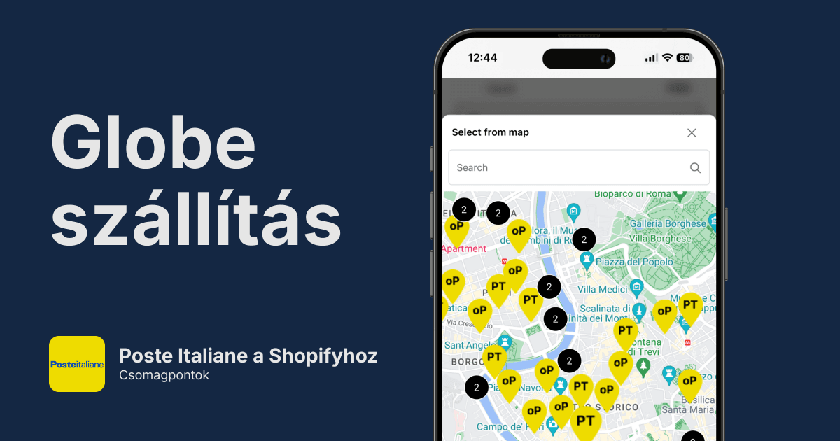 Poste Italiane Pickup Points for Shopify