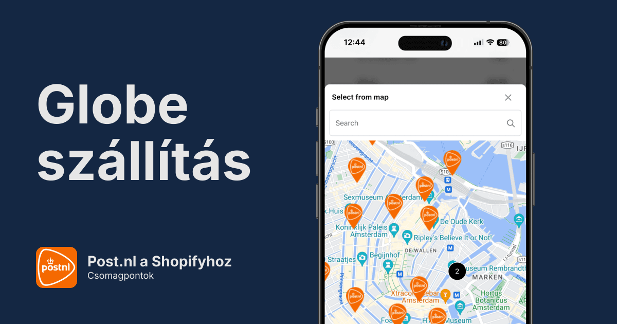 PostNL Pickup Points for Shopify