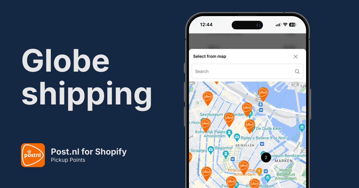 PostNL Pickup Points for Shopify