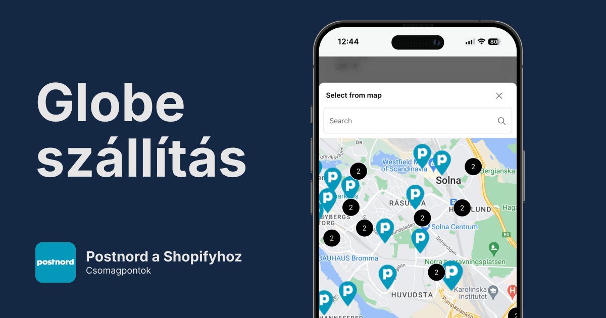 PostNord Pickup Points for Shopify
