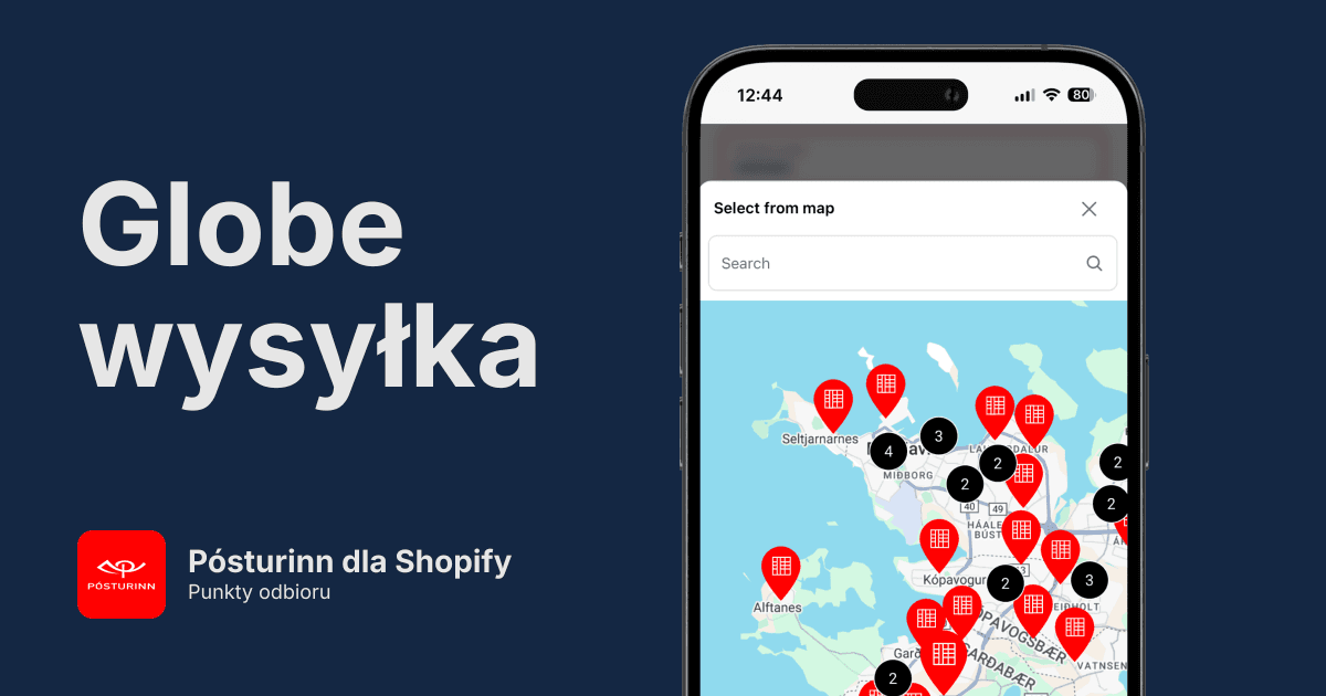 Punkty odbioru Pósturinn w Shopify