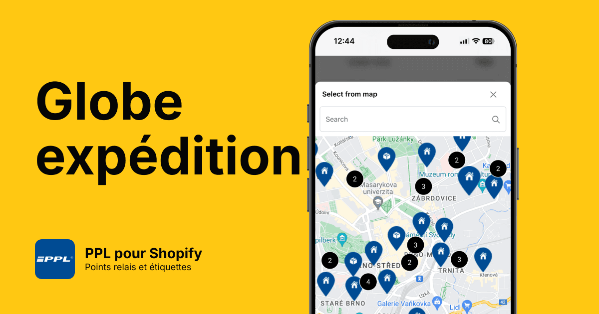 Intégration PPL complète pour Shopify