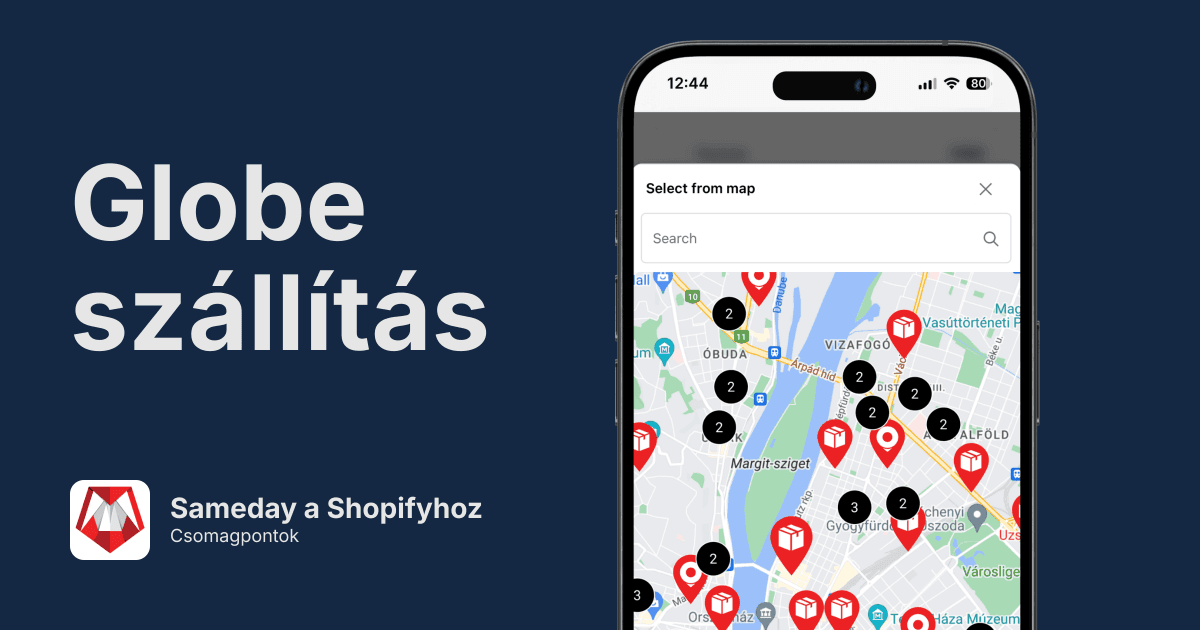 Sameday Pickup Points for Shopify